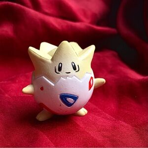 Rare Vintage 1999 Pokemon Togepi TOMY Figure Authentic Nintendo Toy